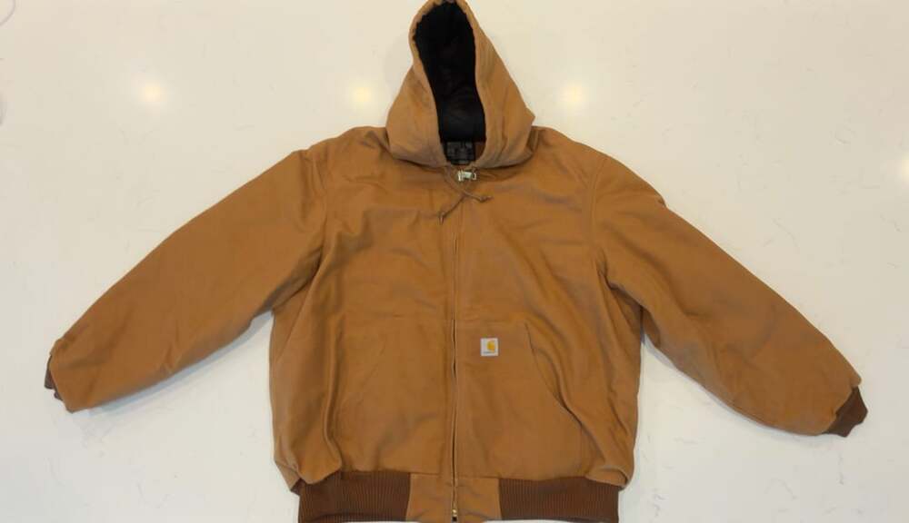 Carhartt J0140-M Firm Duck Quilted Flannel-Lined Active Jac Jacket